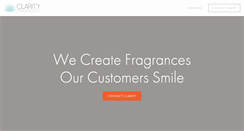 Desktop Screenshot of clarityfragrances.com